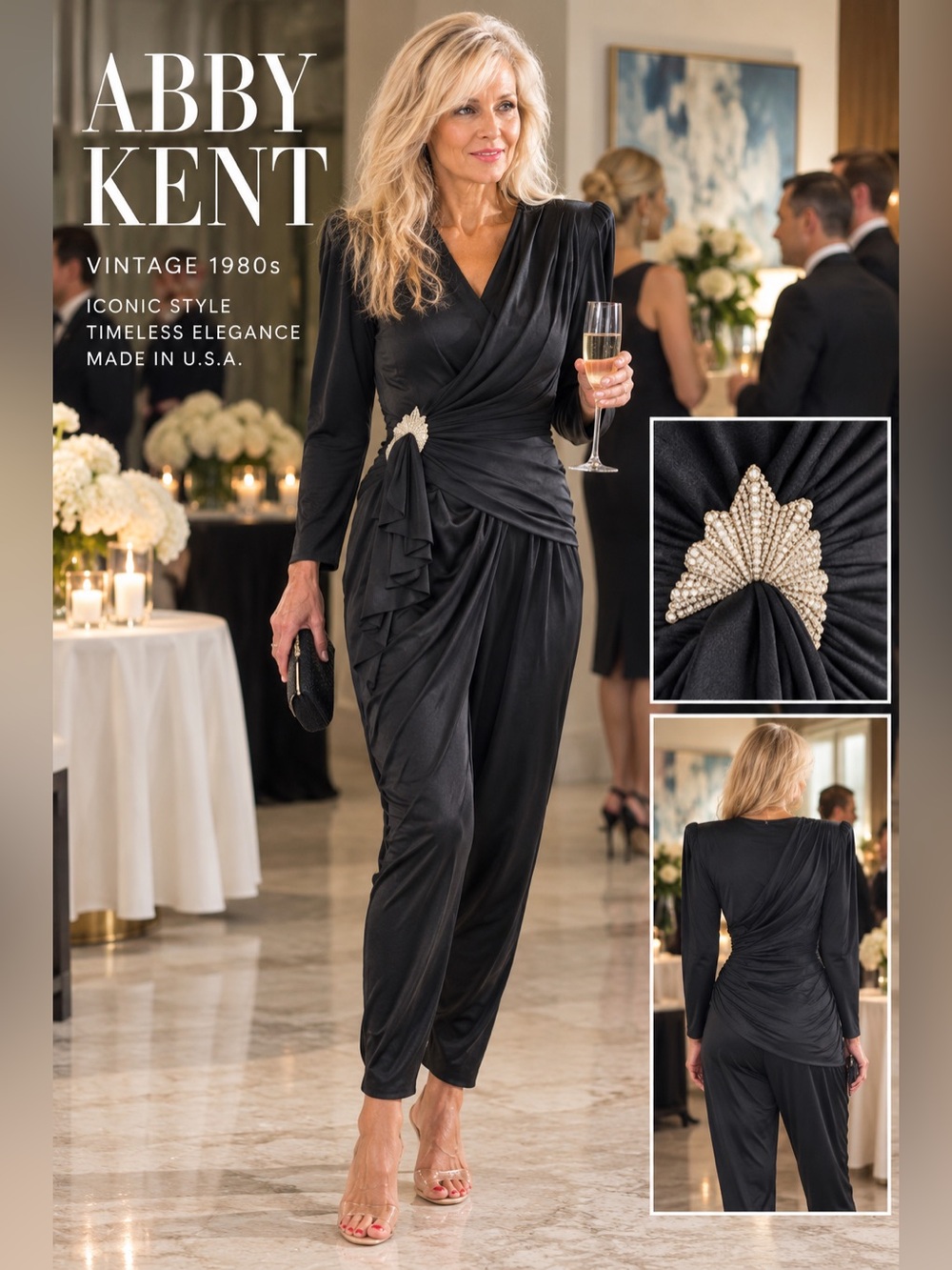 VTG Abby Kent,Iconic ‘80s,Amazing Fit & Feel,Incredible Condition,So Cool,Size 6
